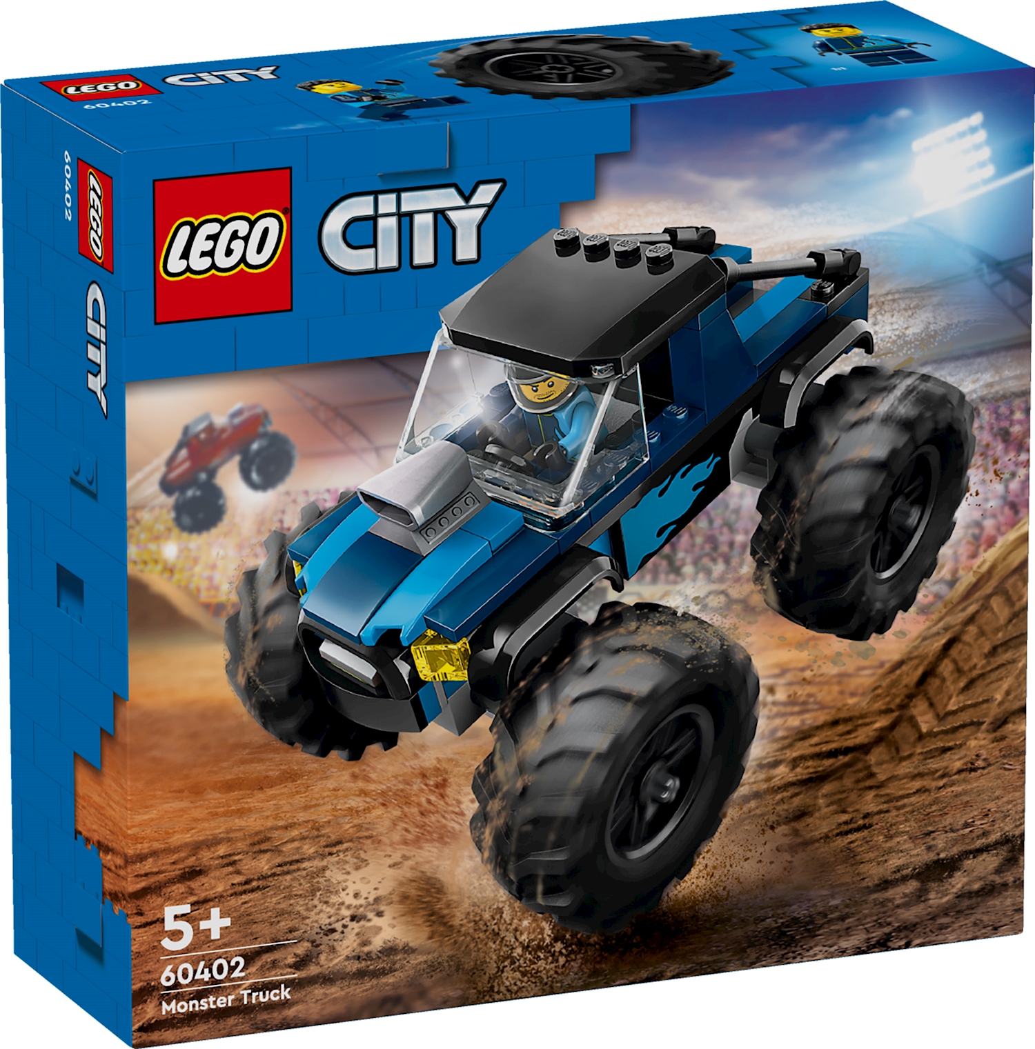 Blauer Monstertruck Lego City