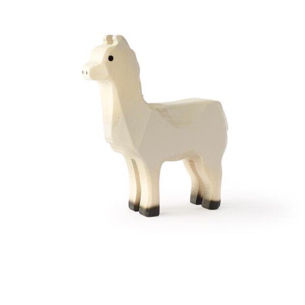 Lama klein weiss