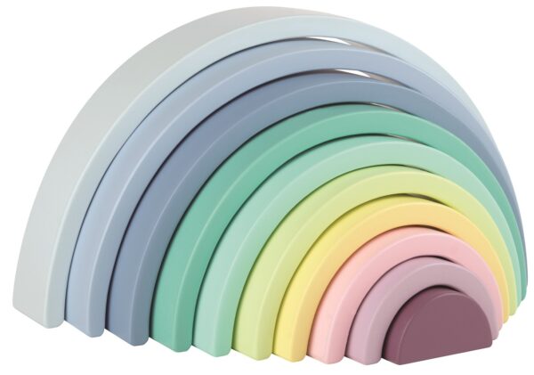 Spielba Stapel Regenbogen 10 Teile