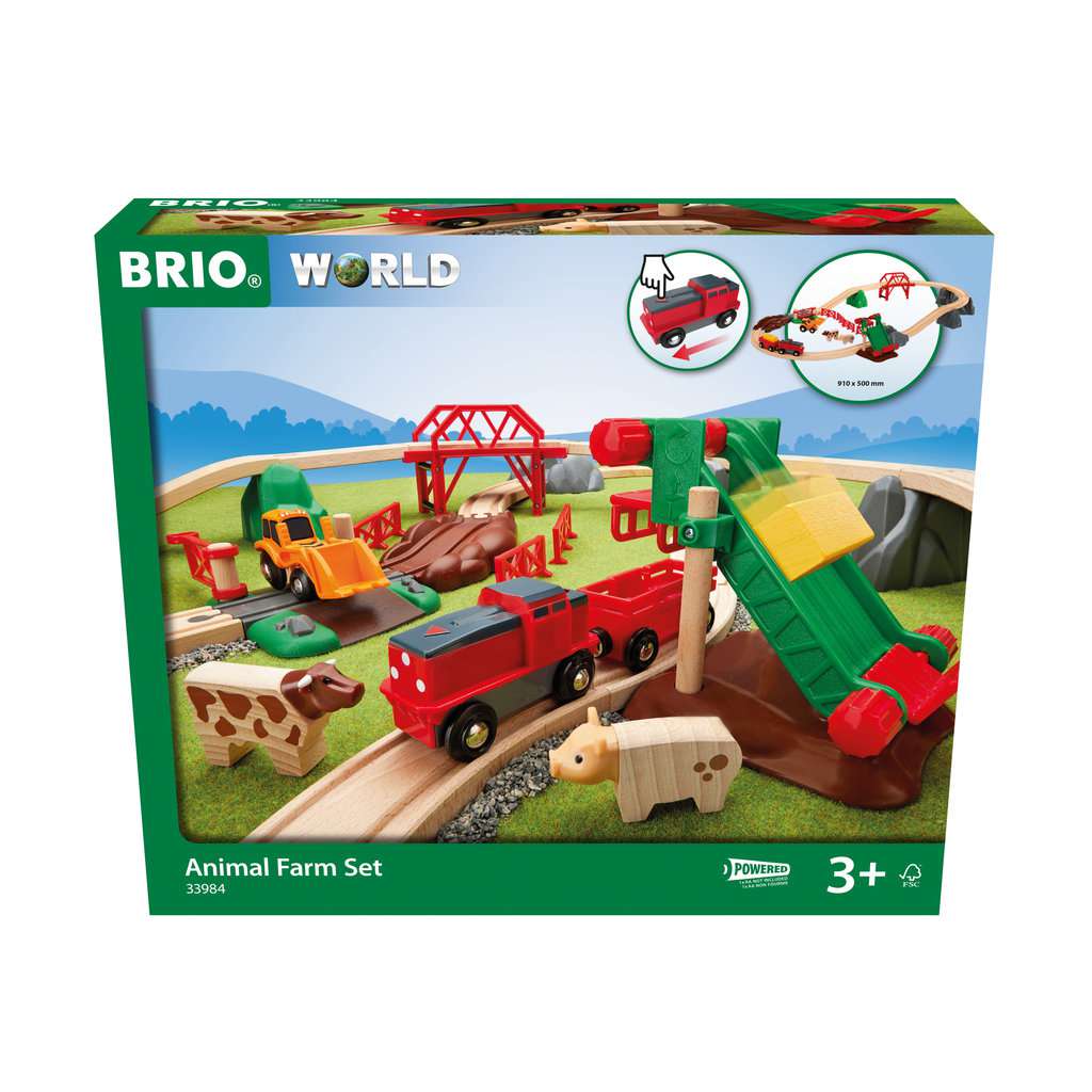 Brio Grosses Bahn Bauernhof-Set