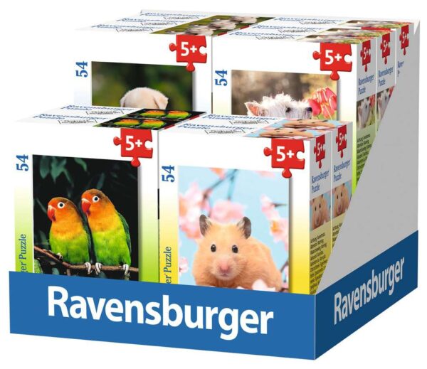 Minipuzzle Haustiere 54 Teile