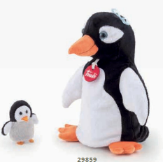 Handpuppe & Baby Pinguin