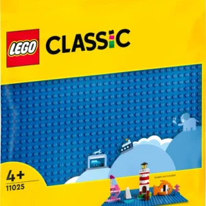 Bauplatte blau Lego Classic