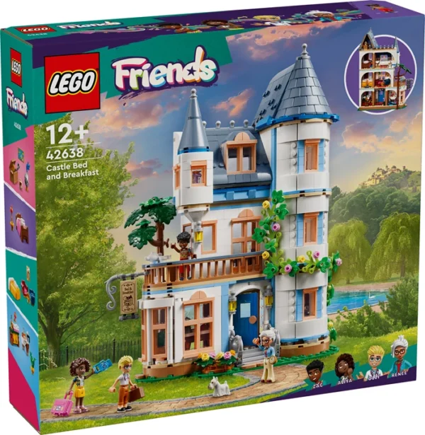 Burg mit Ferienunterkunft Lego Friends