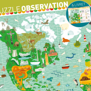 Puzzle Rund um die Welt