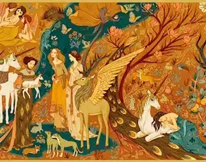 Puzzle Gallery Unicorn Garden