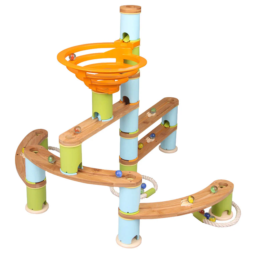 Spielba Kugelbahn Advanced Kit mit 89 Teile – Bild 5