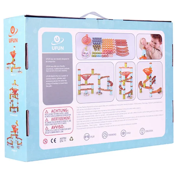 Spielba Kugelbahn Advanced Kit mit 89 Teile – Bild 3