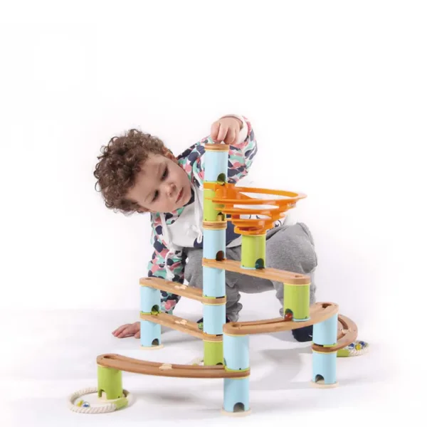 Spielba Kugelbahn Advanced Kit mit 89 Teile – Bild 2