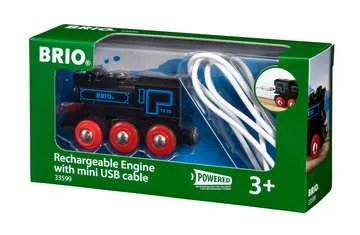 Schwarze Akku-Lok m.Mini-USB