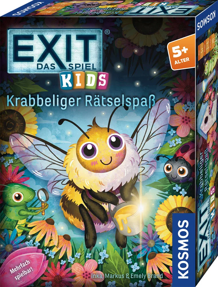EXIT Kids Krabbeliger Rätselspass
