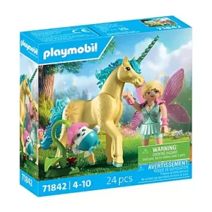 Sammeleinhorn Sonnenscheinblüte mit Fee